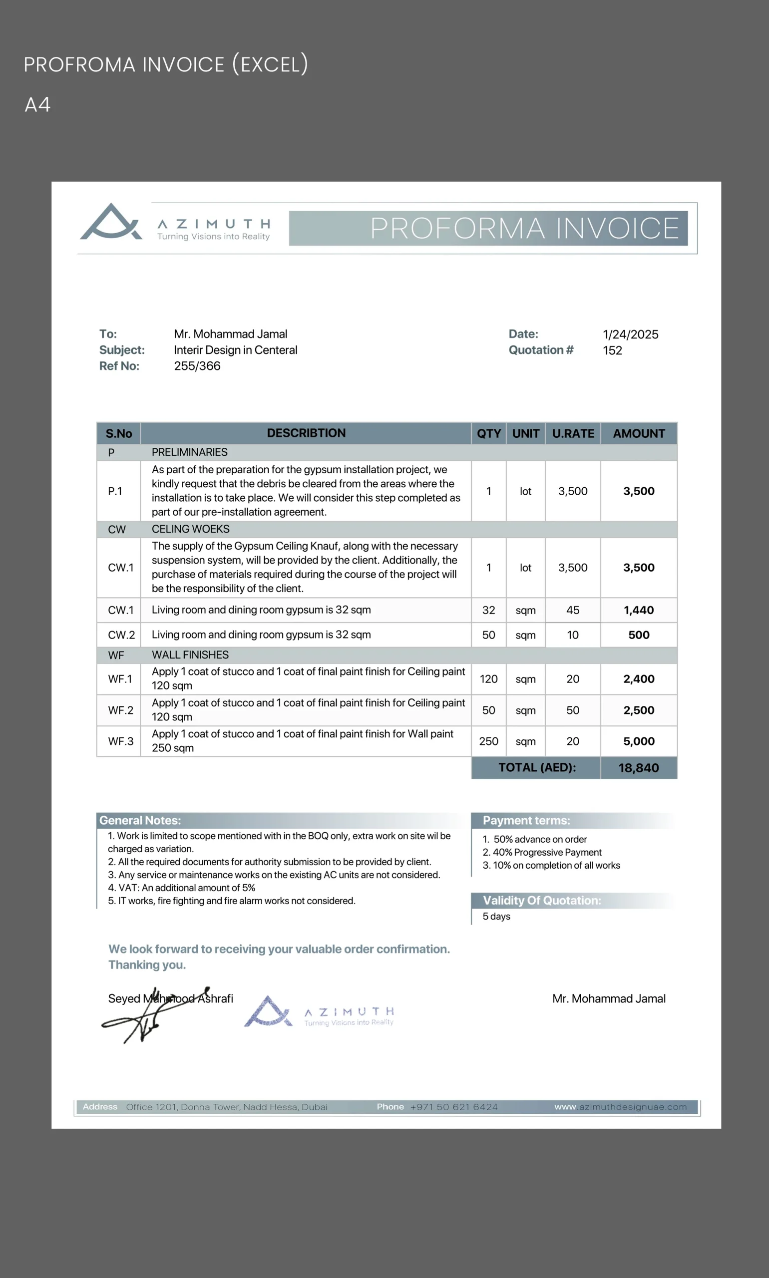 AZIMUTH Stationery 04 scaled