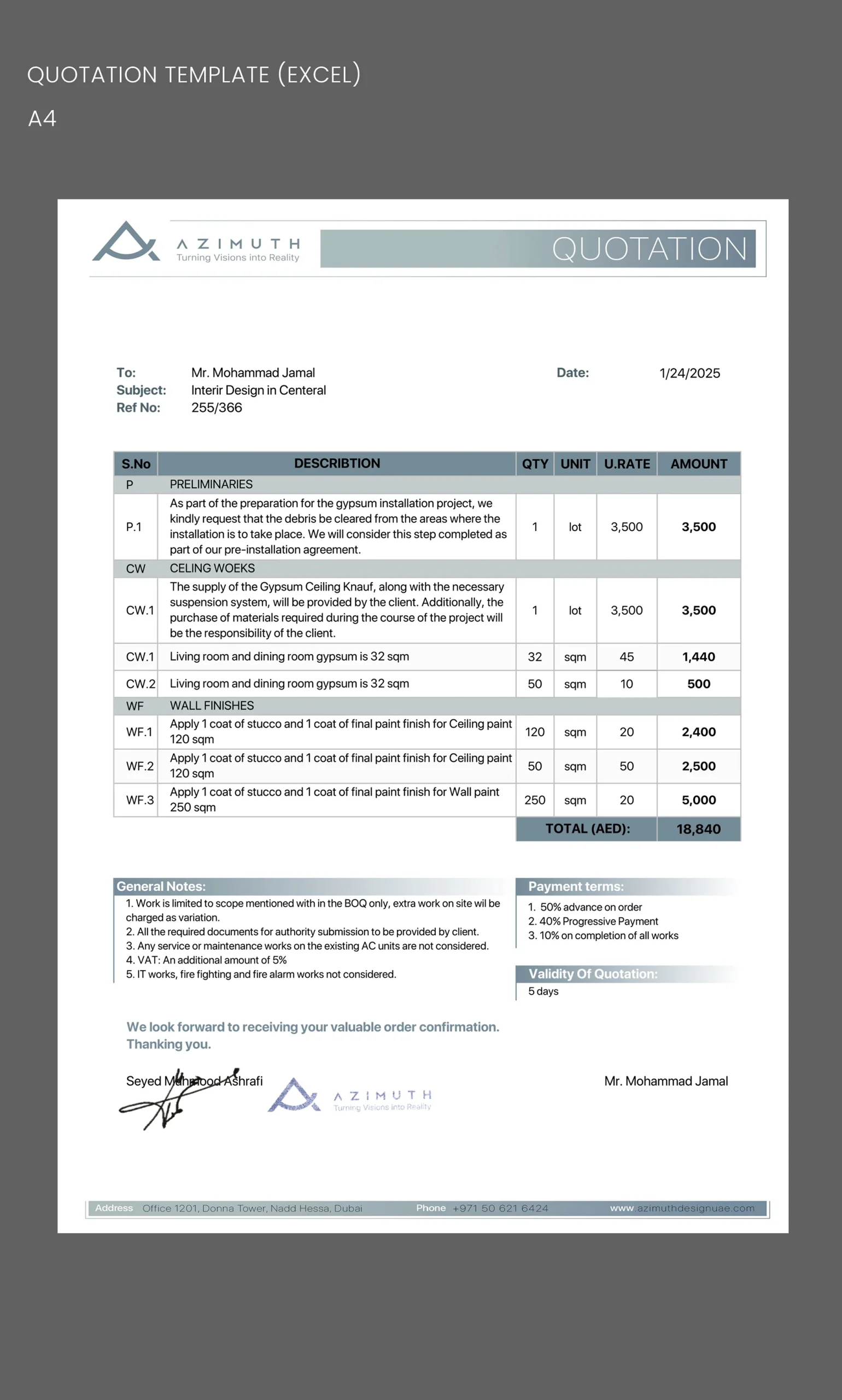 AZIMUTH Stationery 05 scaled