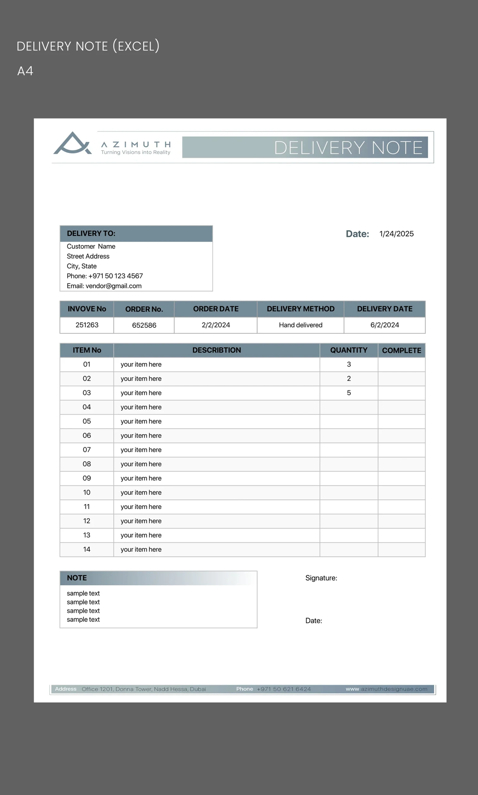 AZIMUTH Stationery 07 scaled