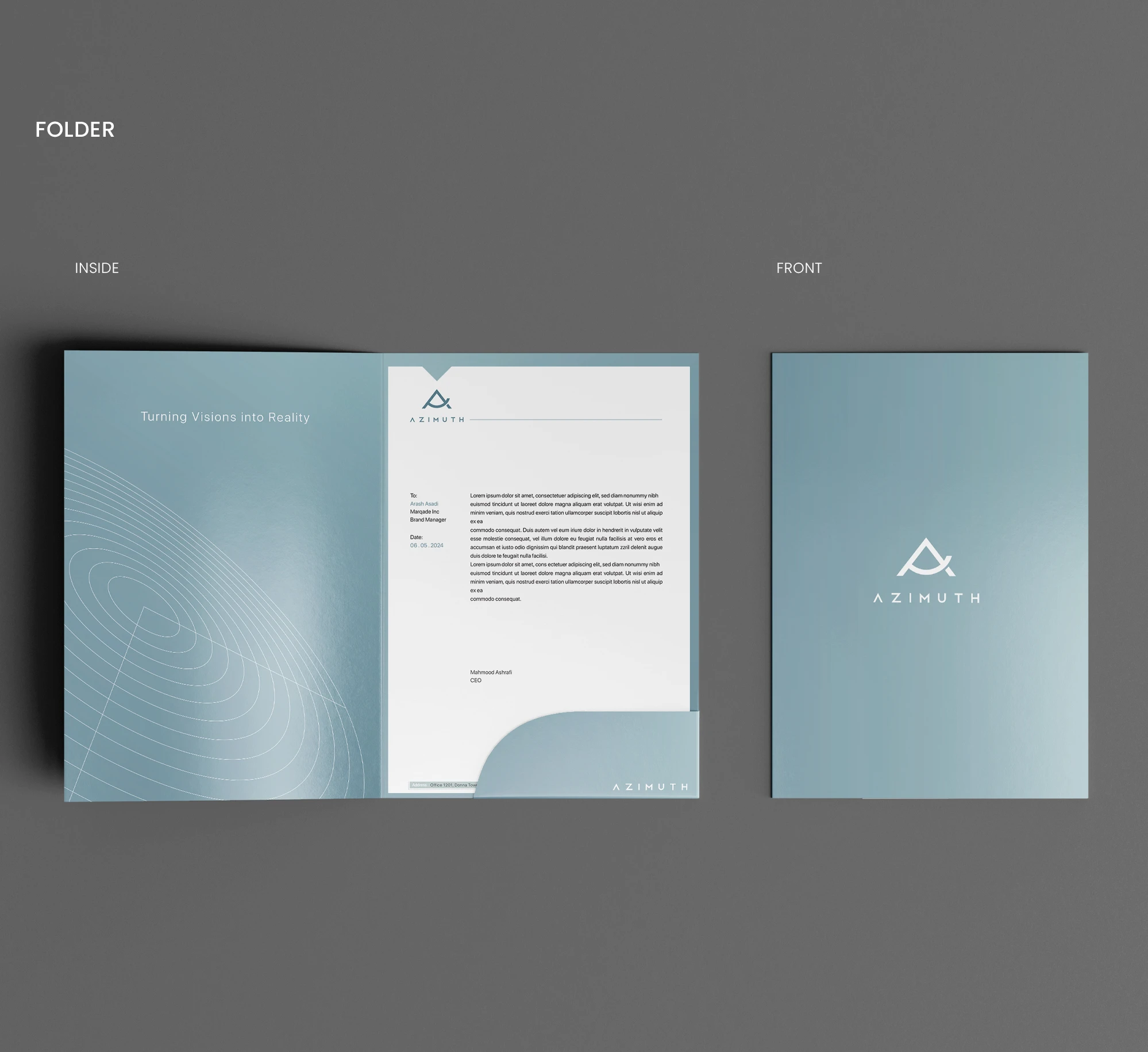 AZIMUTH Stationery 12