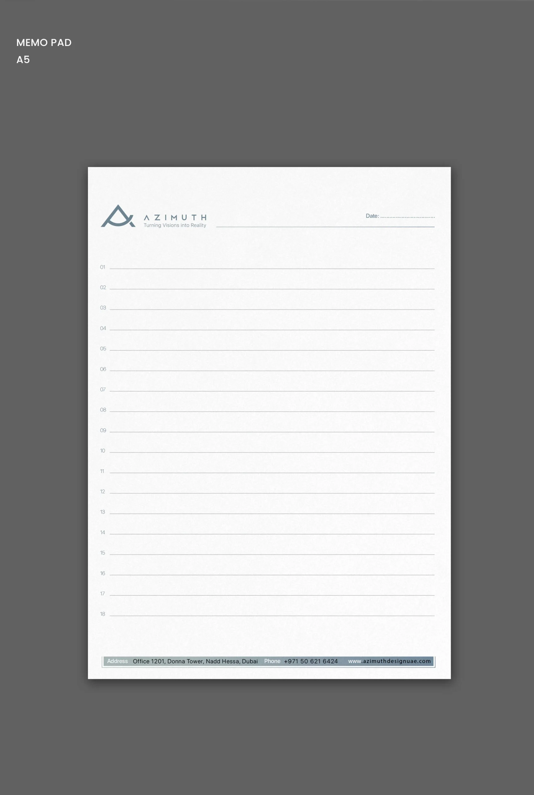 AZIMUTH Stationery 15 scaled