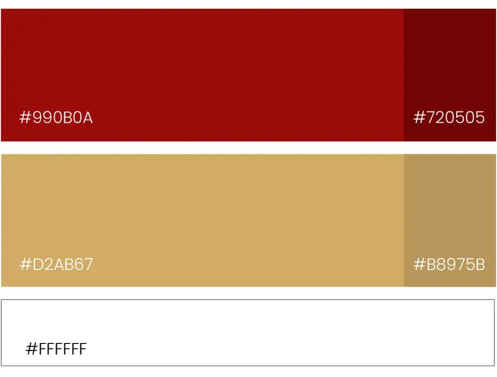 color pallete arman sepehr mobile 2